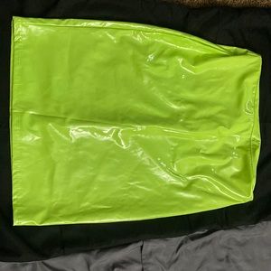 Neon green Akita skirt